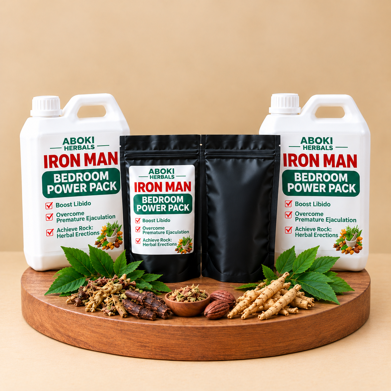 Iron Man by Aboki Herbals